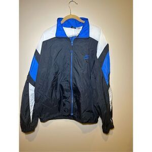 Vintage Nike, 1990s color block Orlando Magic inspired blue tag‎ jacket